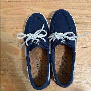 Sperry Women's Navy Blue Flats
